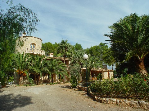Vorderseite Landhotel Can Davero Mallorca